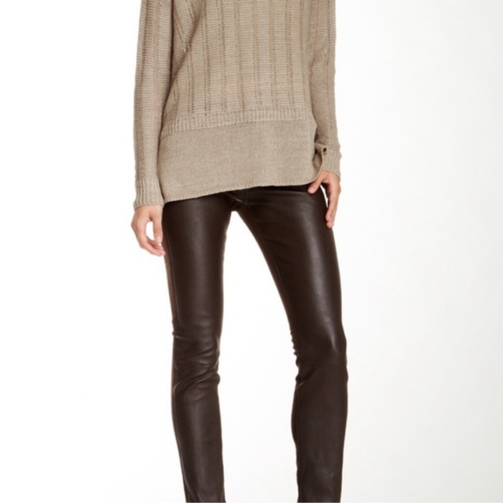 Vince Leather Pants - Picture 3 of 9